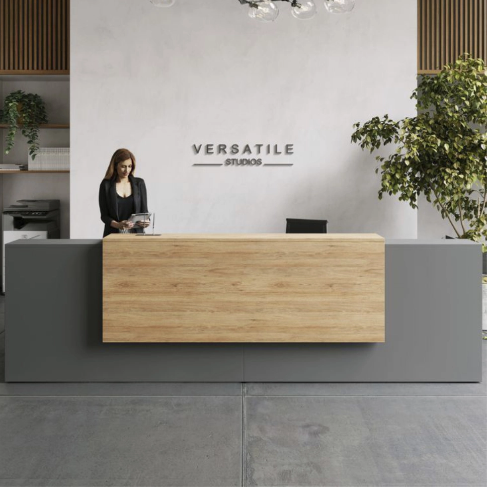 Mesón Recepción Prisma Work